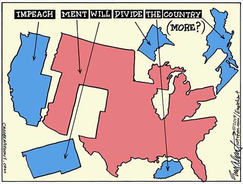 jpg Political Cartoon: Impeachment Divide