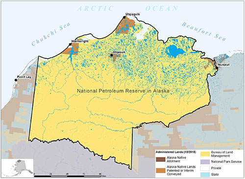 jpg National Petroleum Reserve in Alaska (NPR-A) Map