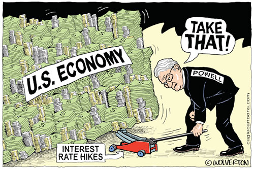 jpg Political Cartoon: Interest Rate Hikes