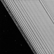 photo Saturn's rings