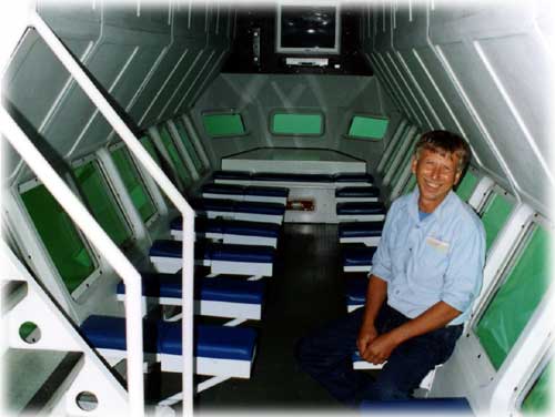 photo inside the Nautilus V