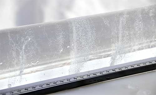 jpg A section of ice core