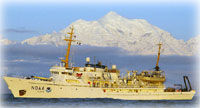 NOAA Ship Fairweather Maps Aid Shipping Through Bering Straits