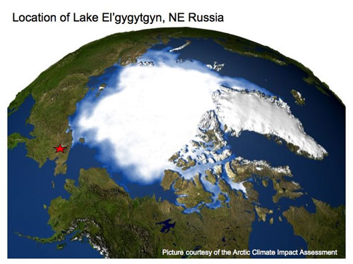 jpg Remote Siberian Lake Holds Clues to Arctic  and Antarctic Climate Change