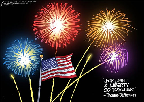 jpg Editorial Cartoon: Independence Day