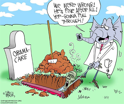 jpg Editorial Cartoon: GOP Saves Obamacare