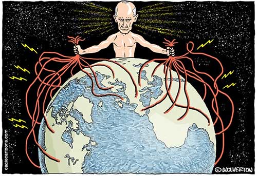 jpg Political Cartoon: Putin Hacks the Planet