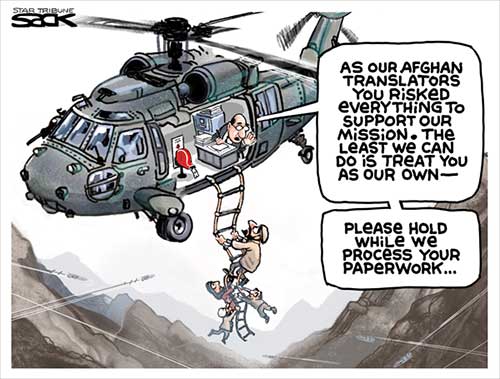 jpg Political Cartoon: Afghan Exit