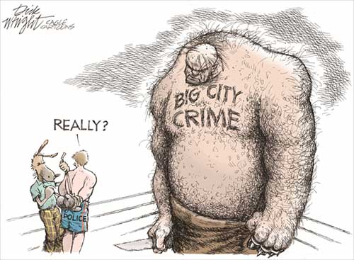 jpg Political Cartoon: Crime Thug Match