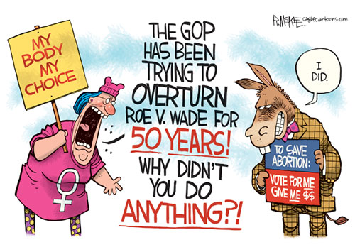 jpg Political Cartoon: Democrat Abortion Inaction
