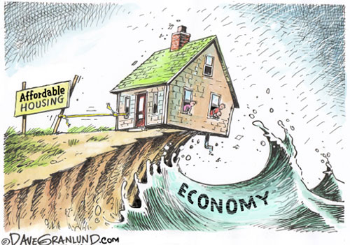 jpg Political Cartoon: Affordable Housing and Economy