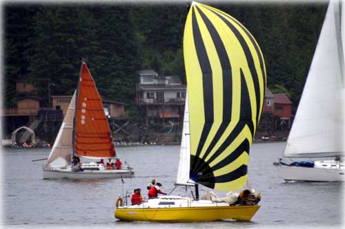 photo sailboat Ketchikan, Alaska