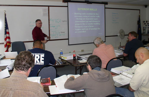 jpg Dr. James Munger provides instruction at Fire Station #1 in Ketchikan