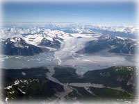 Study of a dying glacier 