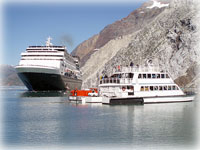 Statendam Assists 103 Sightseers And Ranger In Glacier Bay