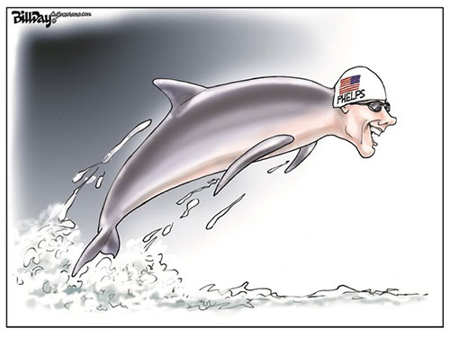 jpg Editorial Cartoon: DOLPHIN 