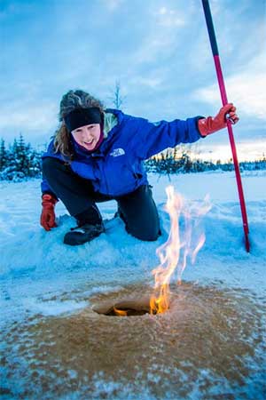 jpg Study measures methane release from Arctic permafrost 