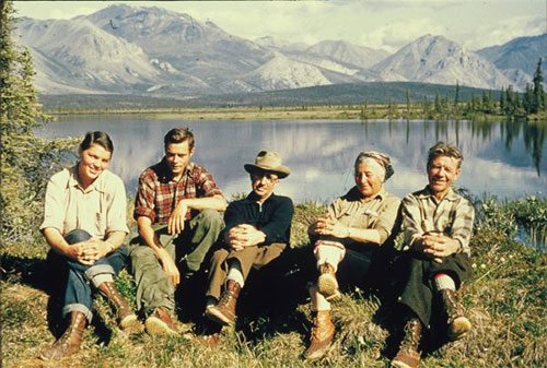 jpg Bob Krear took this photograph at a camp near the Sheenjek River in 1956.