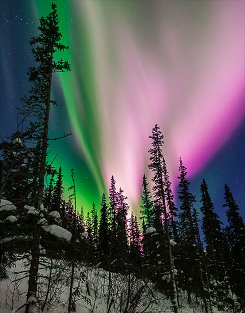 Scientists record aurora using earth-monitoring tools in Alaska 