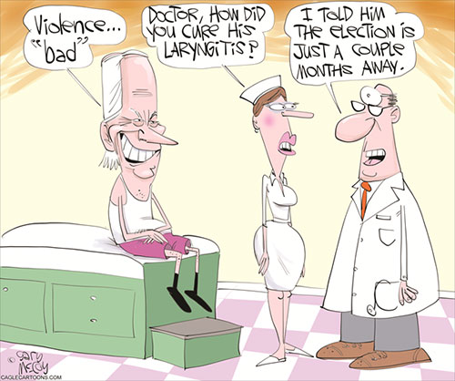 jpg Political Cartoon: Biden Finally Speaks