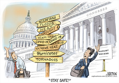 jpg Political Cartoon:  Congress Goes on August Recess