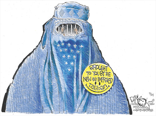 jpg Political Cartoon: New and improved Taliban
