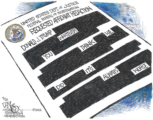 jpg Political Cartoon:  Redacted affidavit
