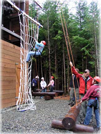 On The Ropes...