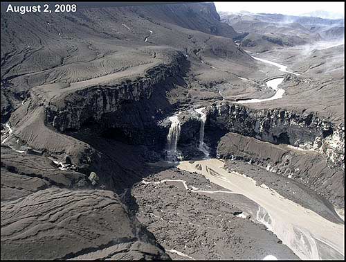 JPG The falls on Umnak Island's Crater Creek in 2008
