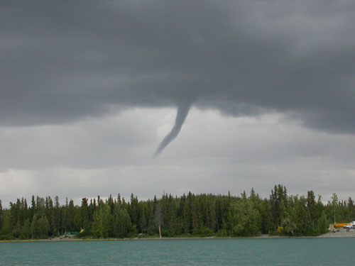jpg  funnel cloud was pictured near a fire on the Kenai Peninsula