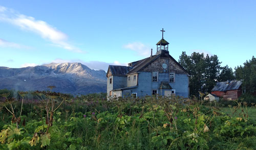 jpg The historic church at Pilgrim Hot Springs