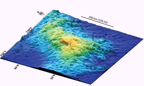 jpg Scientists confirm existence of largest single volcano on Earth in Northwest Pacific Ocean