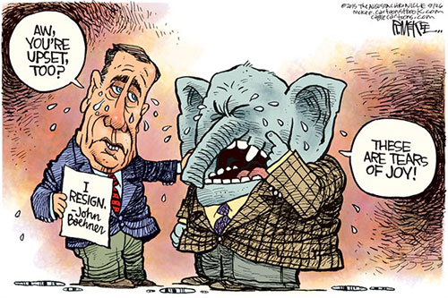 jpg Political Cartoon: Boehner Quits 