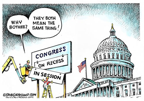 jpg Editorial Cartoon: Congress in session