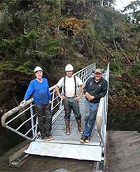 Naha River National Recreation trail ramp replaced