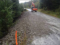 Road Repaired On POW