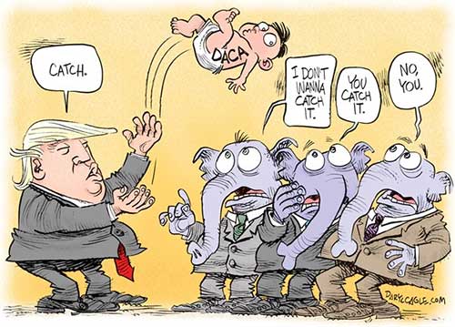 jpg Editorial Cartoon: Trump DACA and Congress