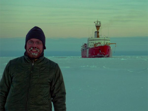 jpg Peter K. Peterson studies atmospheric chemistry in the Arctic.