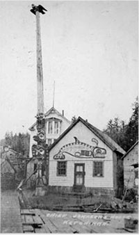 Replica Chief Johnson Pole to Be Cleaned & Repaired