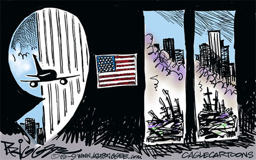 jpg Political Cartoon: 911 Anniversary