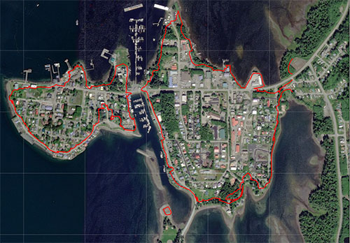 jpg The city of Craig is shown in the Alaska Tsunami Hazard Map Tool