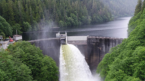 Swan Lake Hydroelectric Facility Expansion Utilized after Record Rainfall