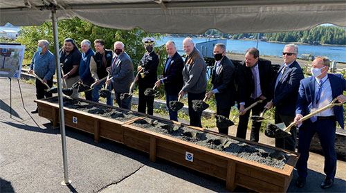 NOAA Breaks Ground On Project To Rebuild Ketchikan Port Facility