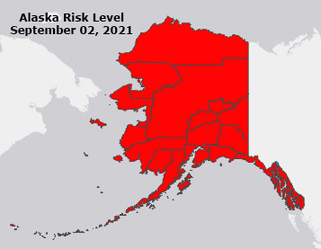 Current Alaska Covid Alert Level