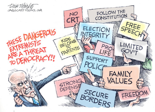 jpg Political Cartoon: Biden and MAGA Republicans