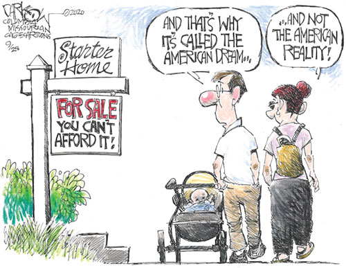 jpg Political Cartoon: The American Dream