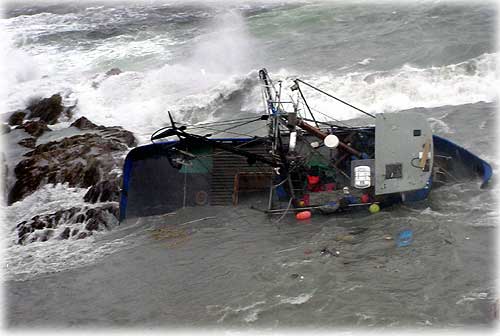 Front Page Photo: Fishing Vessel Yvonne Denise