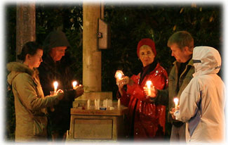 Candlelight Vigil...
