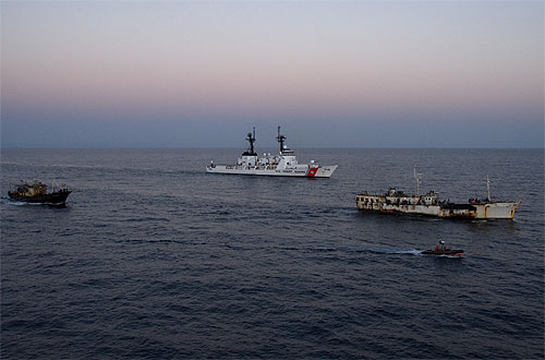 jpg U.S. Coast Guard Cutter Boutwell transfers custody