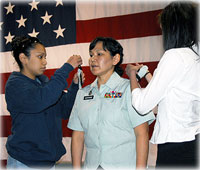 Alaska Native First Federally Recognized Female Sergeant Major 